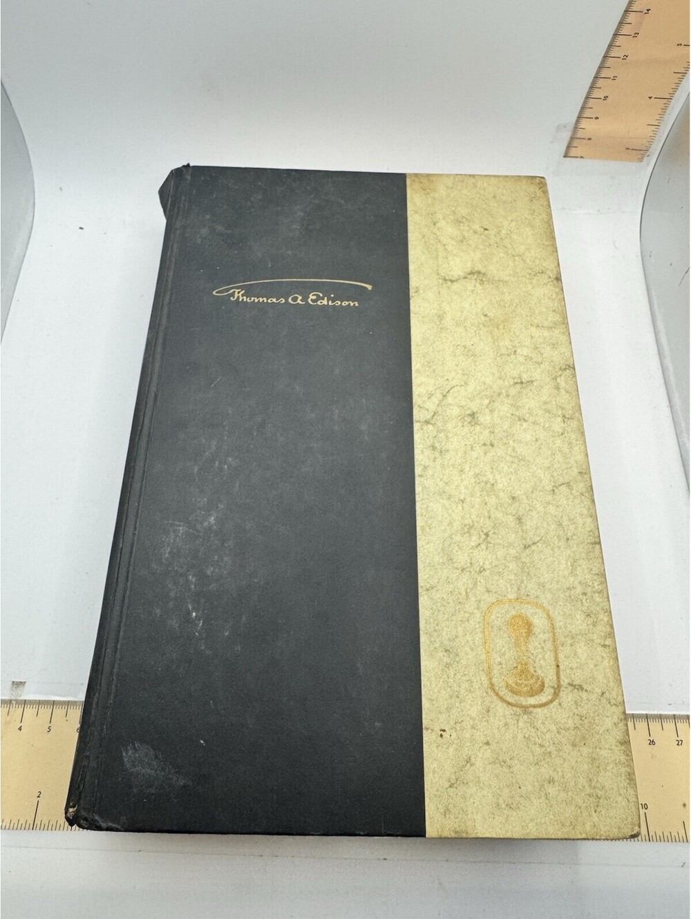 Edison, A Biography by Matthew Josephson, 1959 Hardcover no Dust Jacket-First Ed
